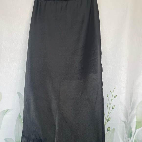 BCBGMAXAZRIA black tulle with glow maxi skirt - Picture 2 of 8